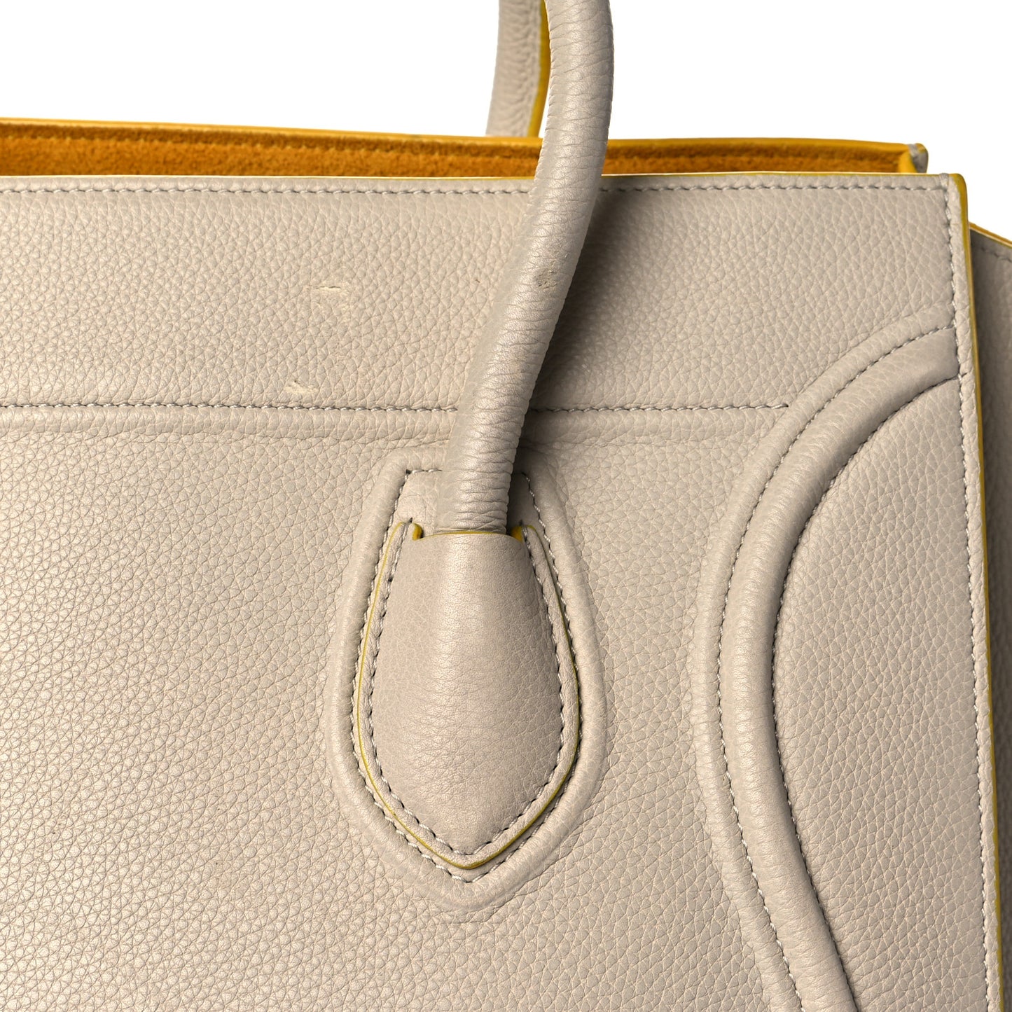 Grained Calfskin Medium Phantom Luggage Powder