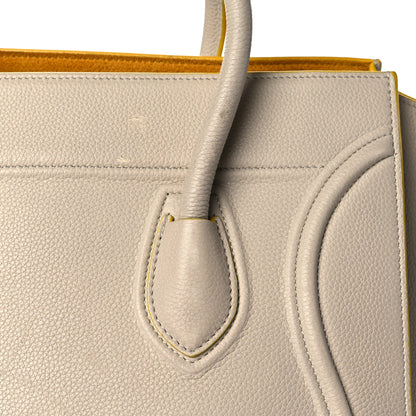 Celine Grained Calfskin Medium Phantom Luggage Powder 11 of 17