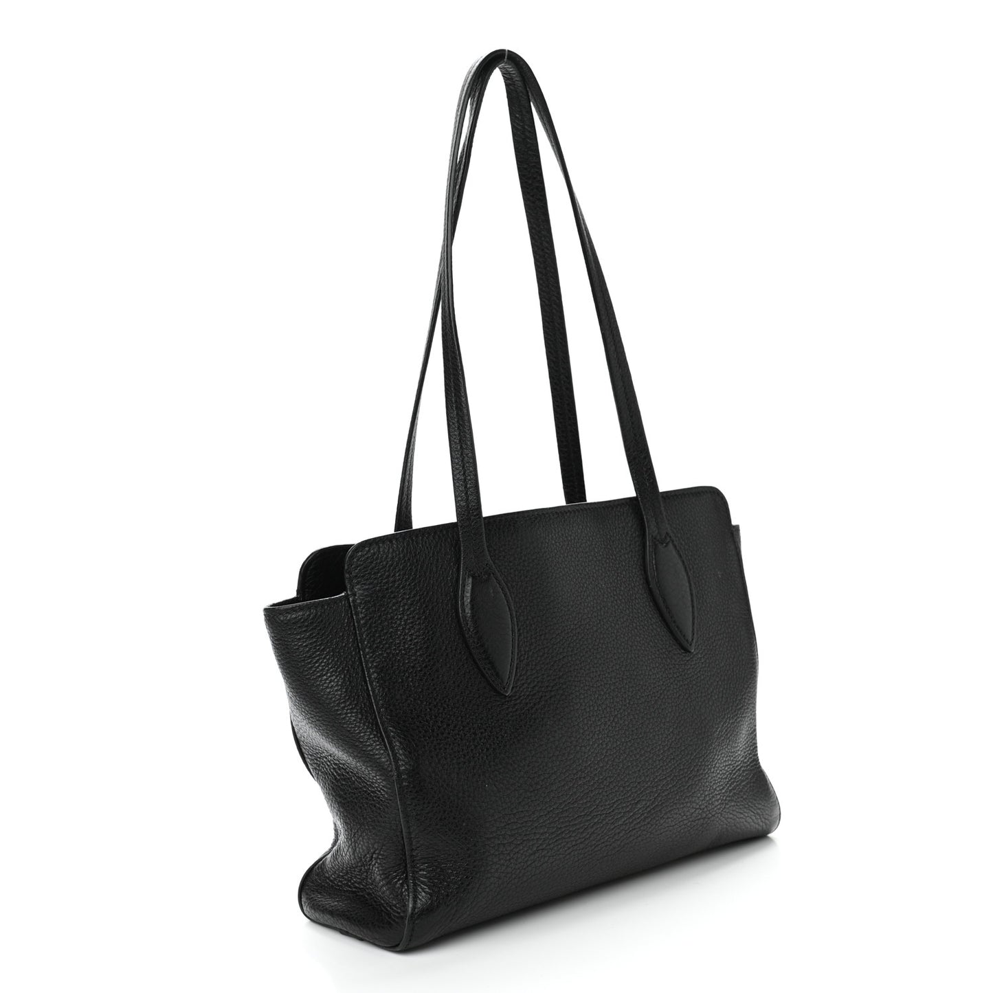 Vitello Phenix Tote Black