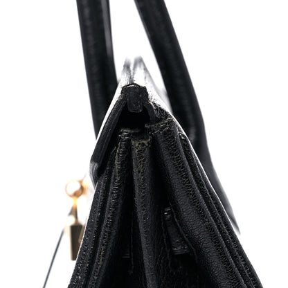 Hermes Chevre de Coromandel Birkin 35 Black 16 of 28