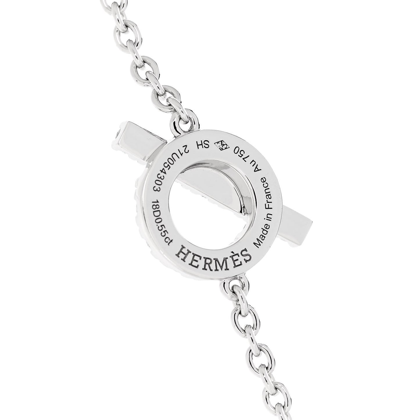 18K White Gold Diamond Finesse Bracelet SH
