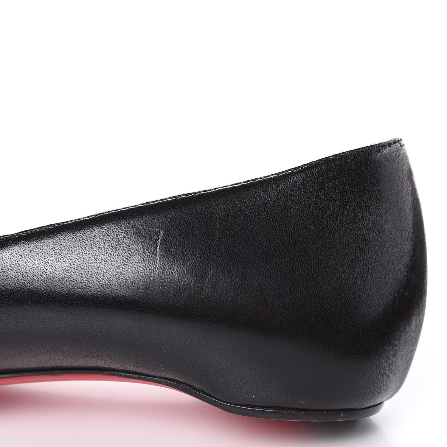 Christian Louboutin Nappa Ballalarina Flats 38 Black 6 of 11