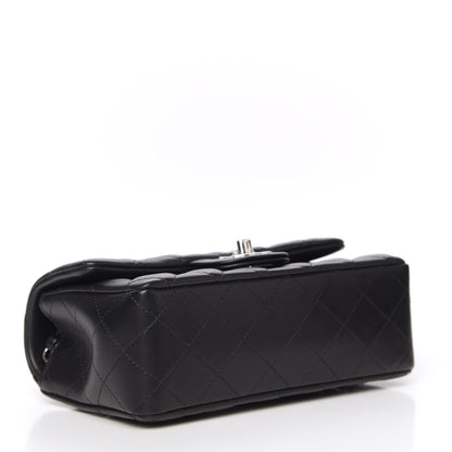 Chanel Lambskin Quilted Mini Rectangular Flap Black 4 of 12