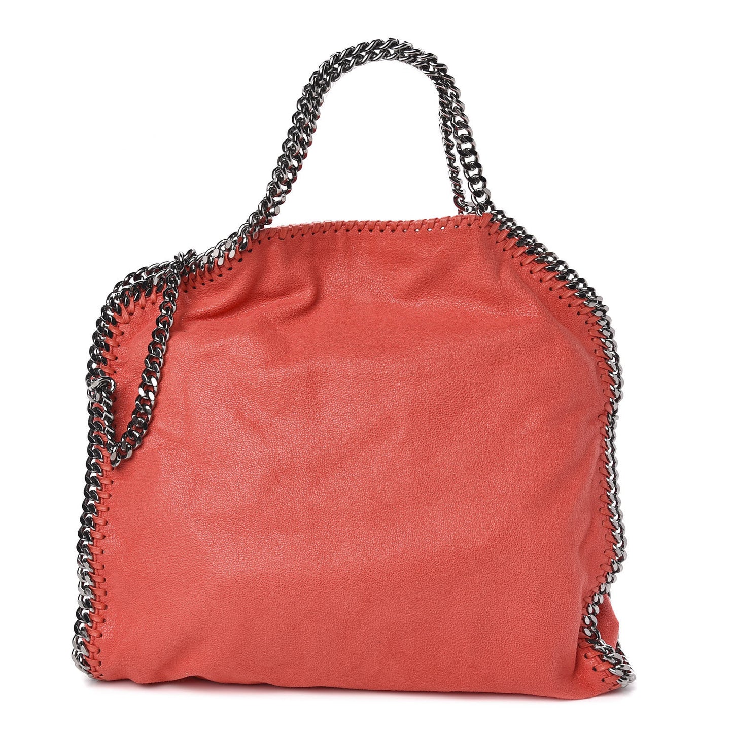 Shaggy Deer Falabella Fold Over Tote Flame