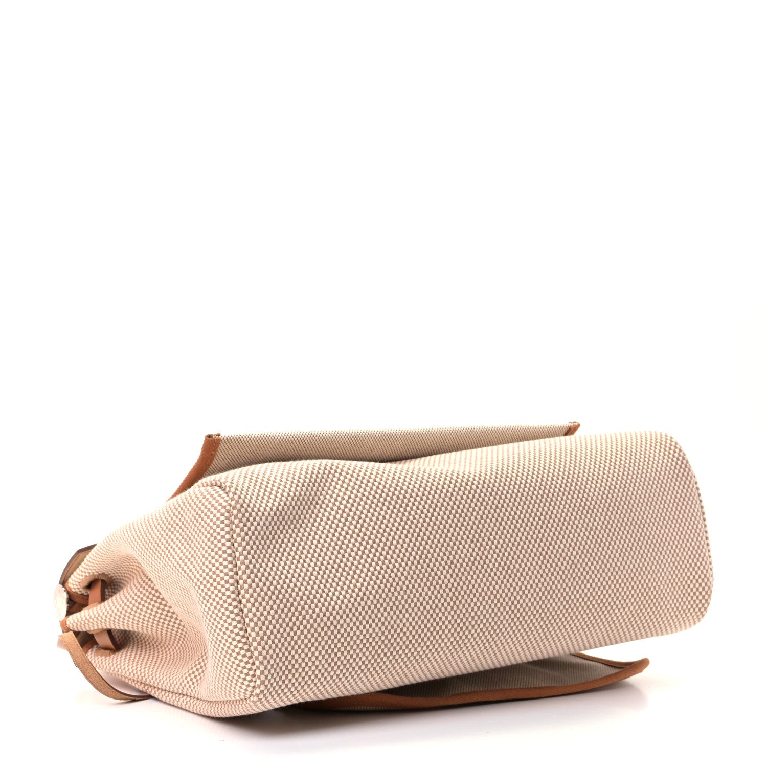 Hermes Vache Hunter Criss Viking Herbag Zip Retourne 31 PM Ecru Beige Naturel 3 of 4