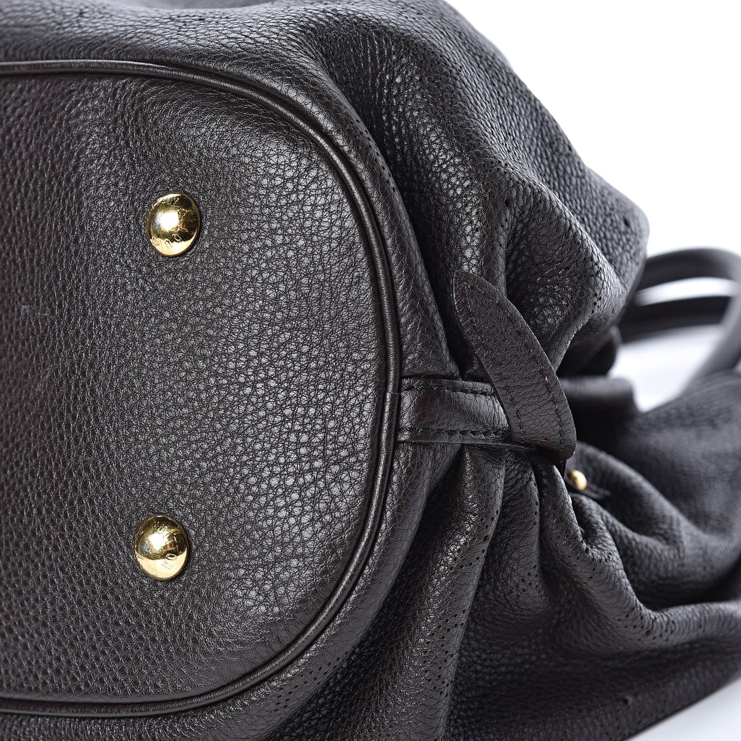 Louis Vuitton Mahina L Chocolate 6 of 12