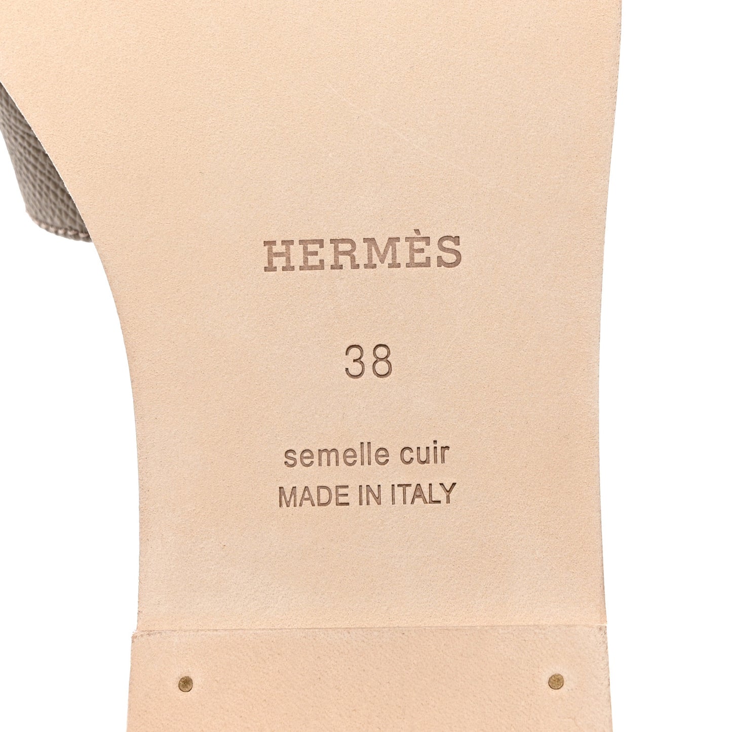 Epsom Oran Sandals 38 Etoupe