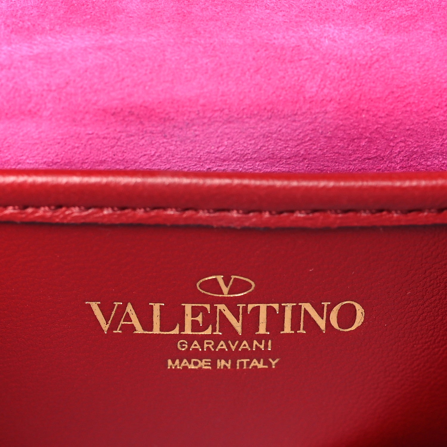 Valentino Garavani Calfskin Lacquer Monochrome Small Rockstud Spike Shoulder Bag Pink PP 6 of 8