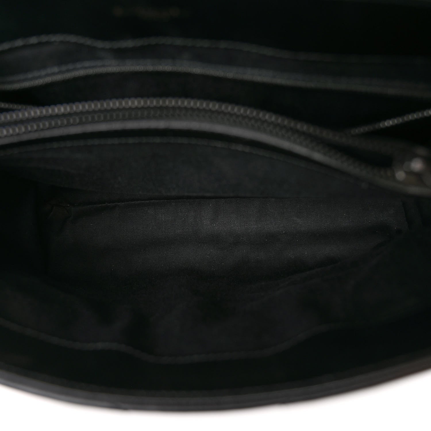 Saint Laurent Calfskin Y Quilted Monogram Monochrome Medium Loulou Chain Satchel Black 5 of 13