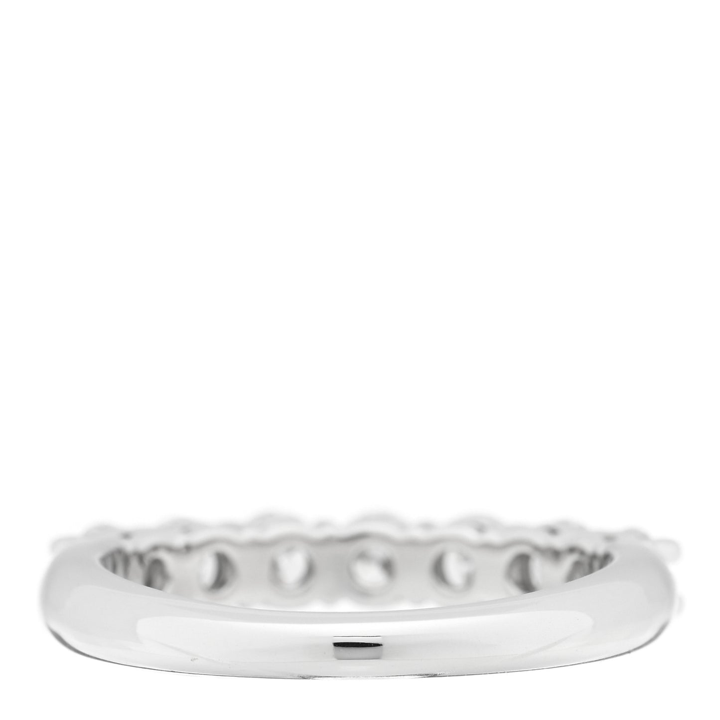 Platinum Diamond .91ctw 3.5mm Embrace Band Ring 52 6