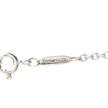Tiffany Sterling Silver Pearl 9-9.5mm Elsa Peretti Open Heart Lariat Necklace 6 of 6