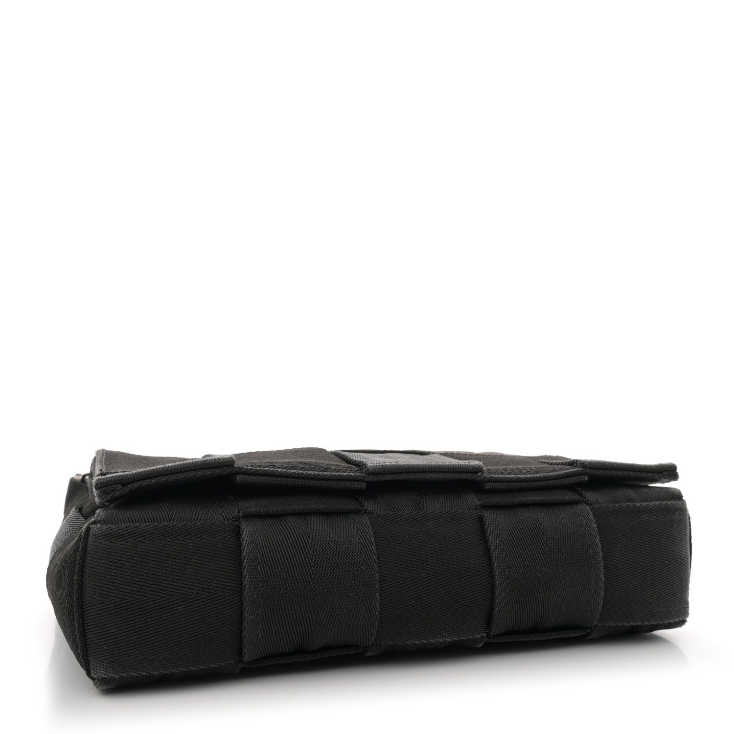 Bottega Veneta Webbing Maxi Intrecciato Cassette Bag Black 4 of 10