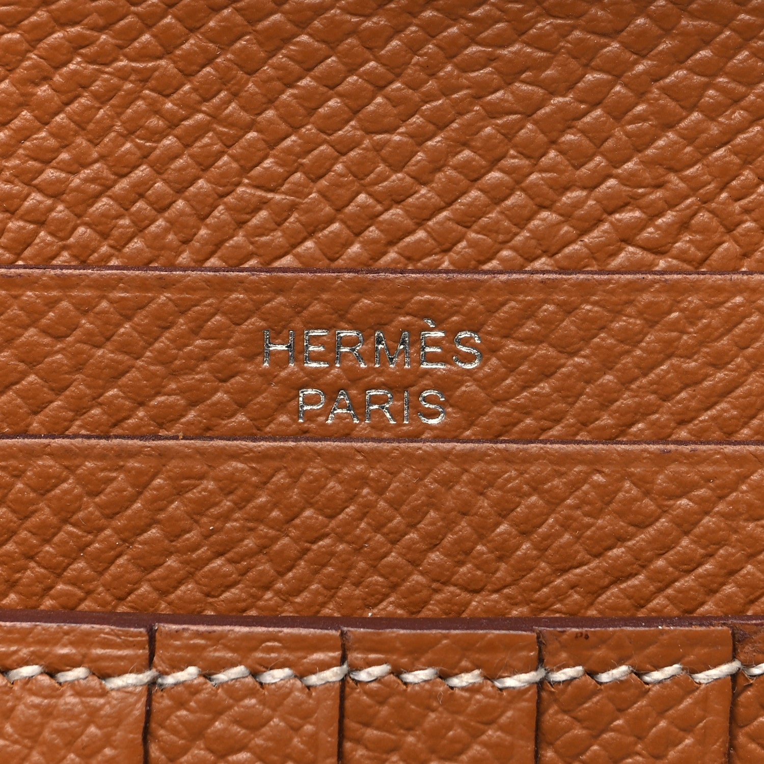 Hermes Epsom Bearn Compact Wallet Gold 7 of 10