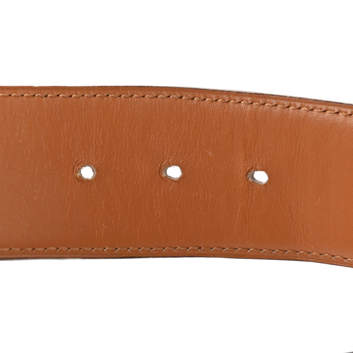 Hermes Crocodile 32mm Constance Belt 65 Rouge H 1 of 8