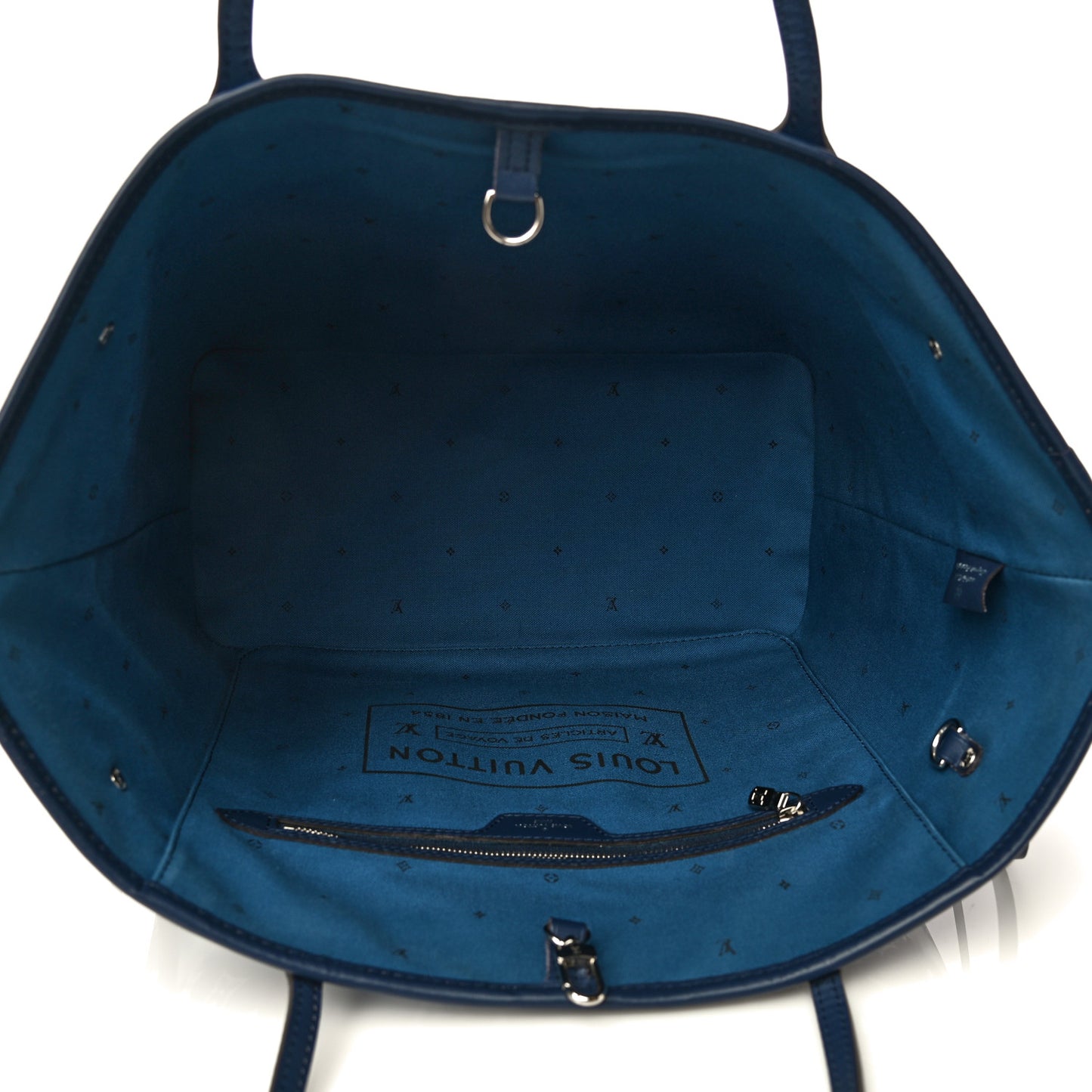 Monogram Escale Neverfull MM Blue