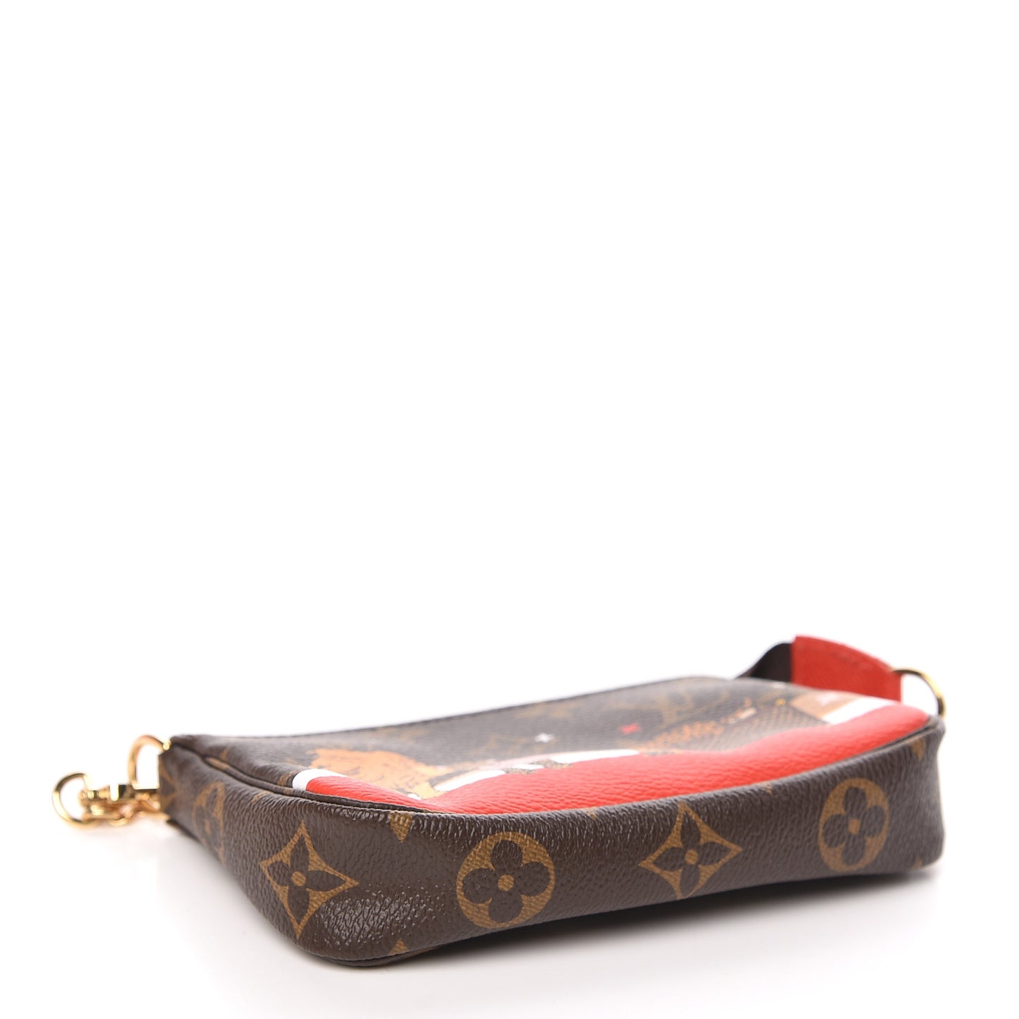 Monogram 2018 Christmas Animation Mini Cats Pochette Accessories