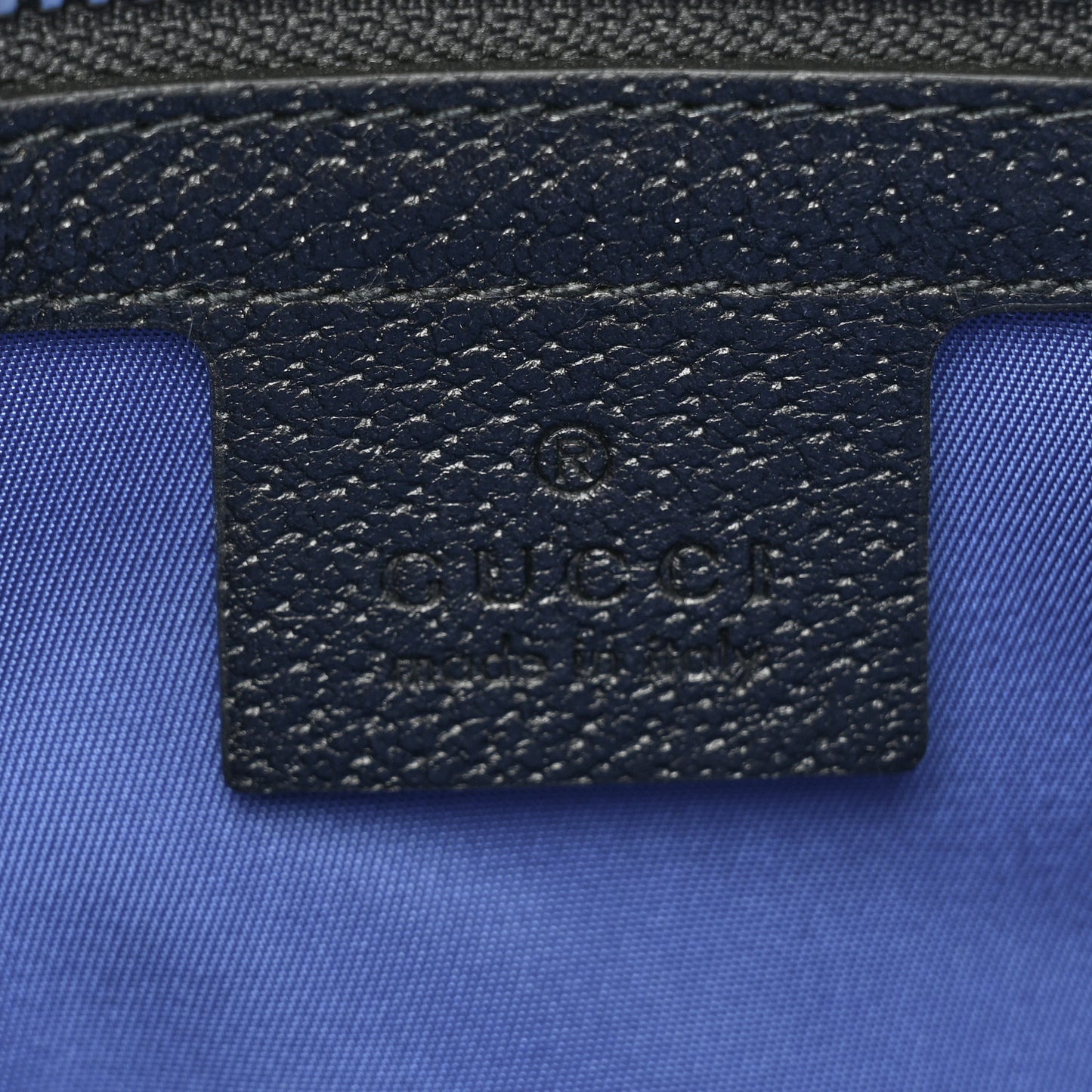 Econyl Nylon Monogram Off The Grid Belt Bag Guilted Blue Black