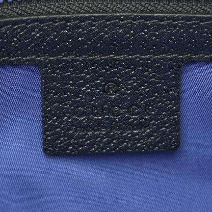 Gucci Econyl Nylon Monogram Off The Grid Belt Bag Guilted Blue Black 7 of 10
