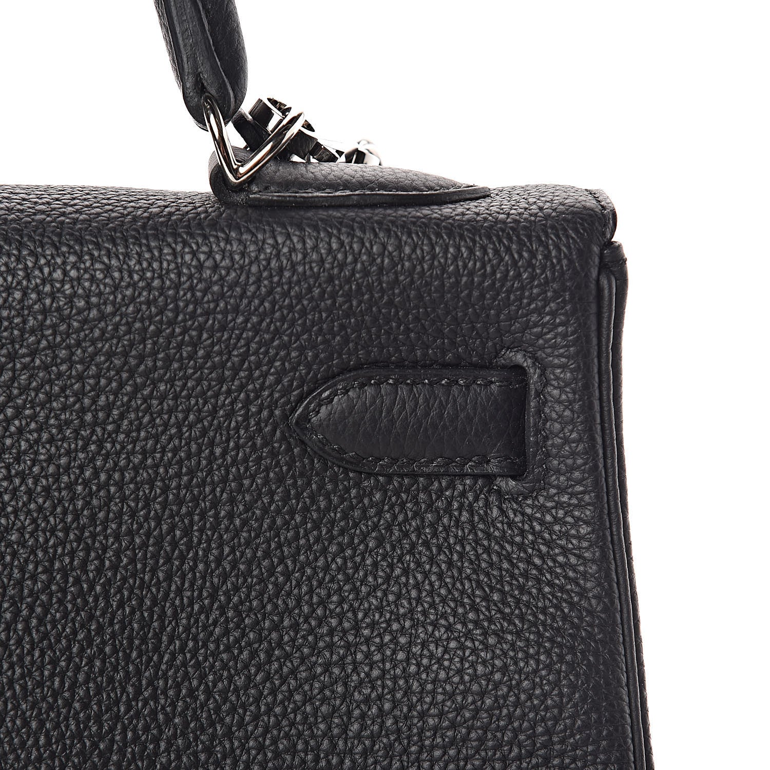 Hermes Togo Kelly Retourne 32 Black 16 of 41