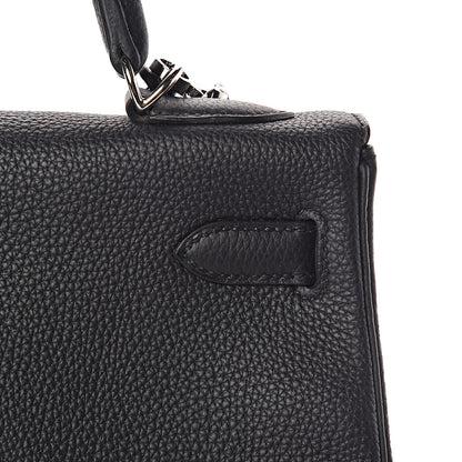 Hermes Togo Kelly Retourne 32 Black 16 of 41
