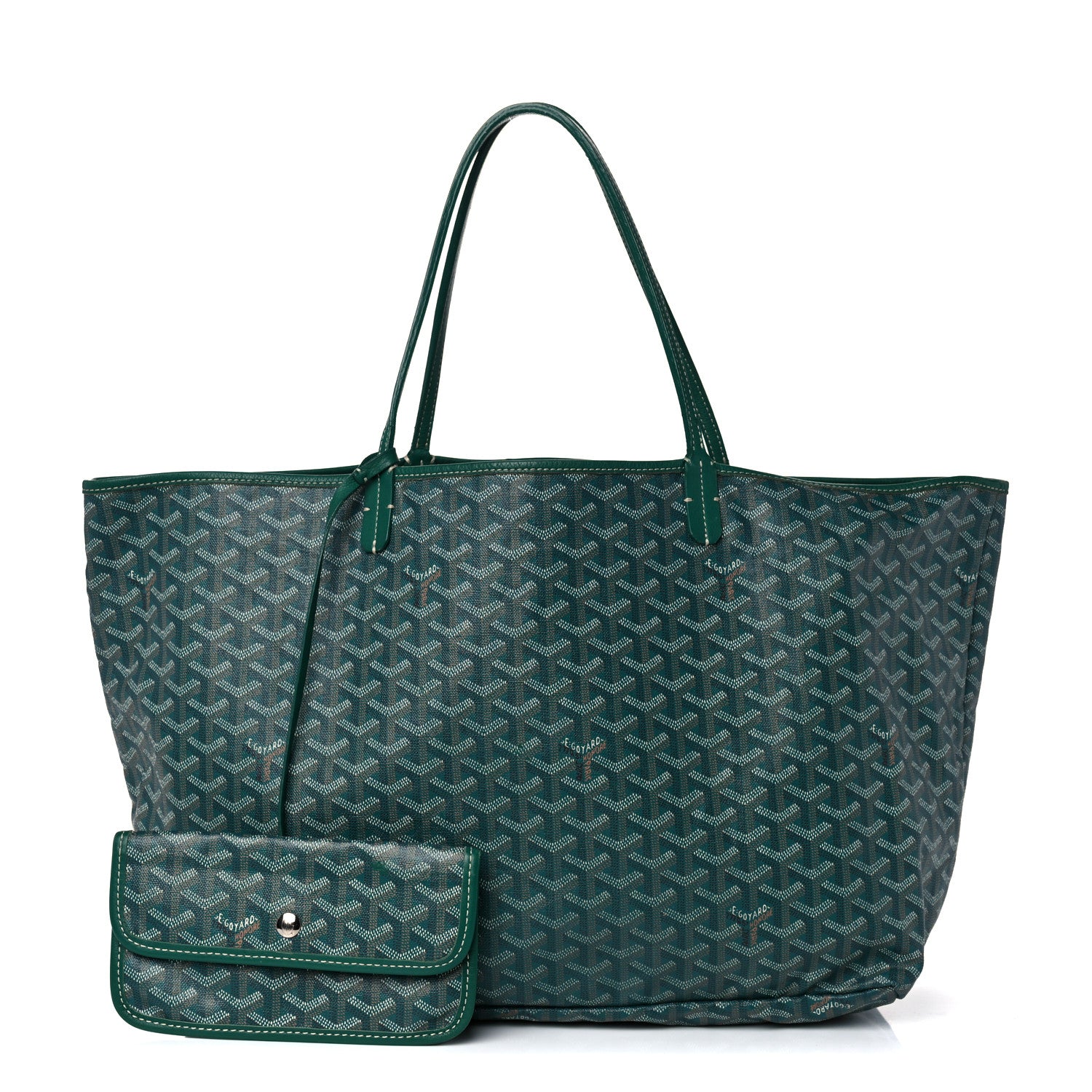 Goyard Goyardine Saint Louis GM Green 1 of 12