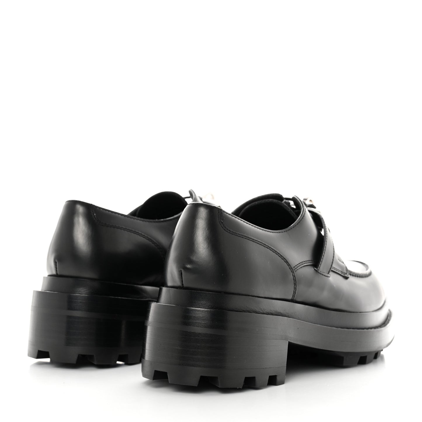 Glossed Calfskin First Oxford 35.5 Black