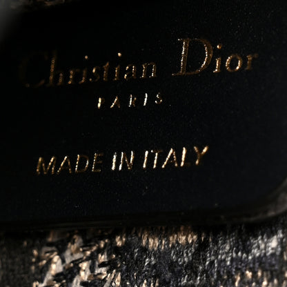 Christian Dior Oblique Mini Book Tote Blue Multicolor 6 of 10