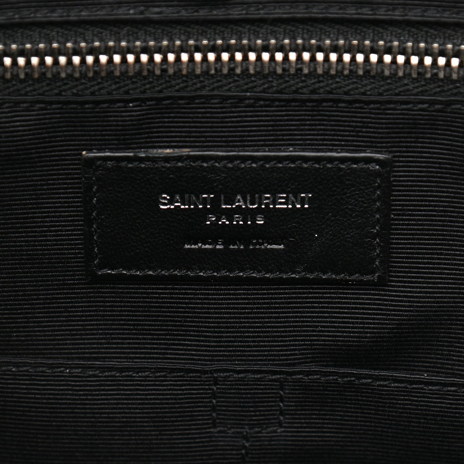 Saint Laurent Grain de Poudre Medium Museum Briefcase Black 6 of 10