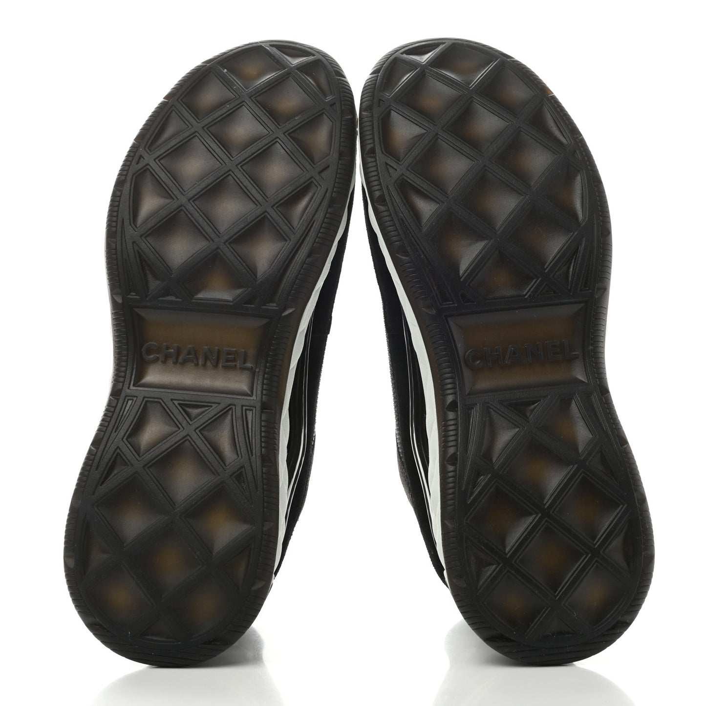 Fabric Suede CC Sneakers 38.5 Black Dark Grey