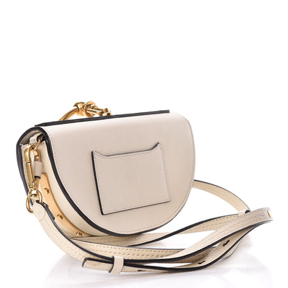 Chloe Calfskin Small Nile Bracelet Minaudiere Bag Off White 3 of 15