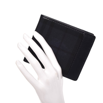 Burberry Horseferry Check BBi-Fold Wallet Blue 2 of 8