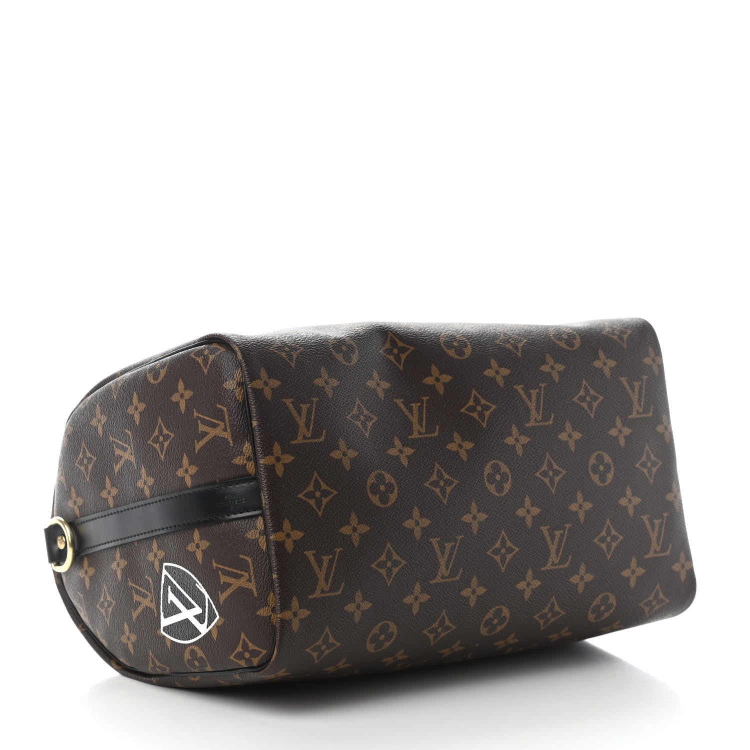 Louis Vuitton Monogram My World Tour Speedy Bandouliere 30 Black 4 of 10