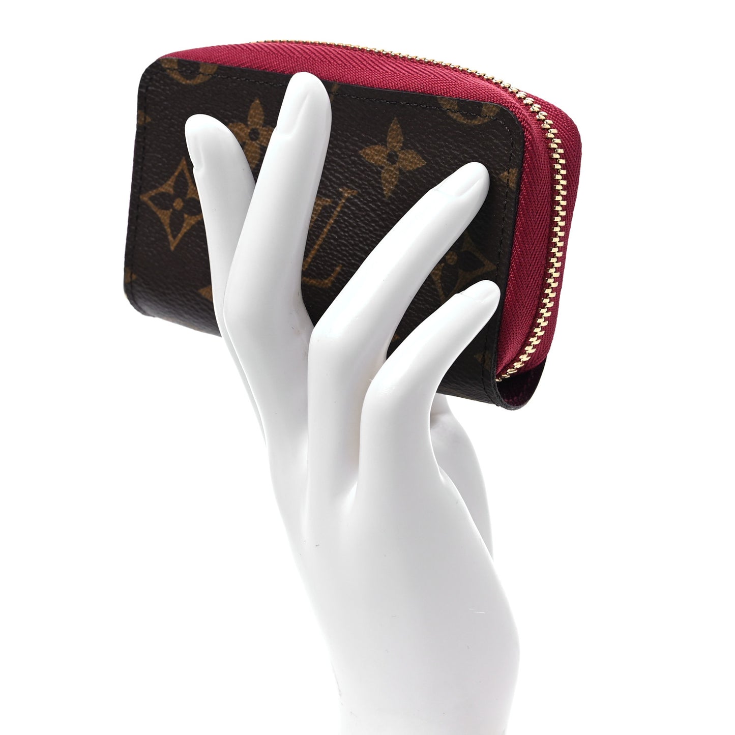 Monogram Zippy Multicartes Fuchsia