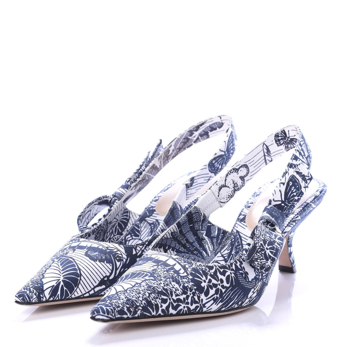 Toile De Jouy Sweet D Slingback Pumps 39.5 Off White