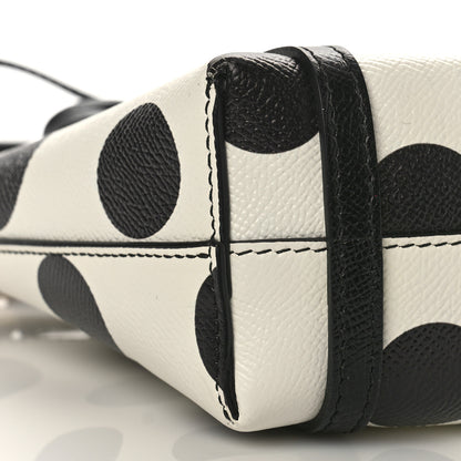 Dolce & Gabbana Dauphine Polka Dot Mini Crossbody Bag White 6 of 9