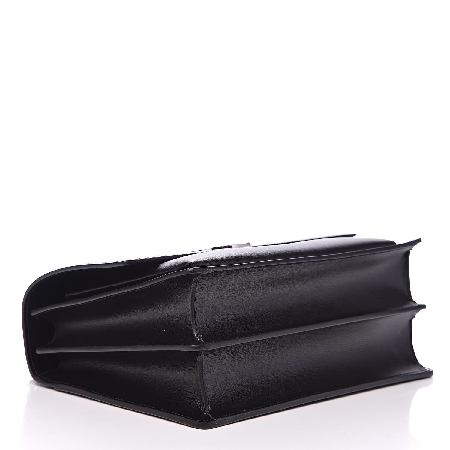 Saint Laurent Calfskin Large Monogram Sunset Black 4 of 10