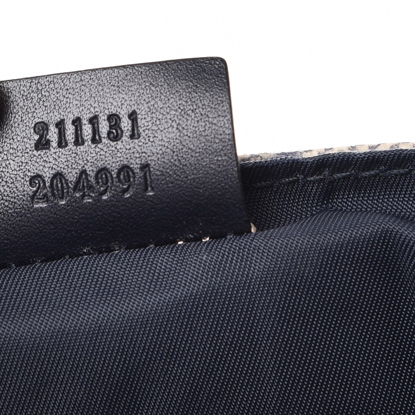 GG Plus Monogram Messenger Diaper Bag Navy