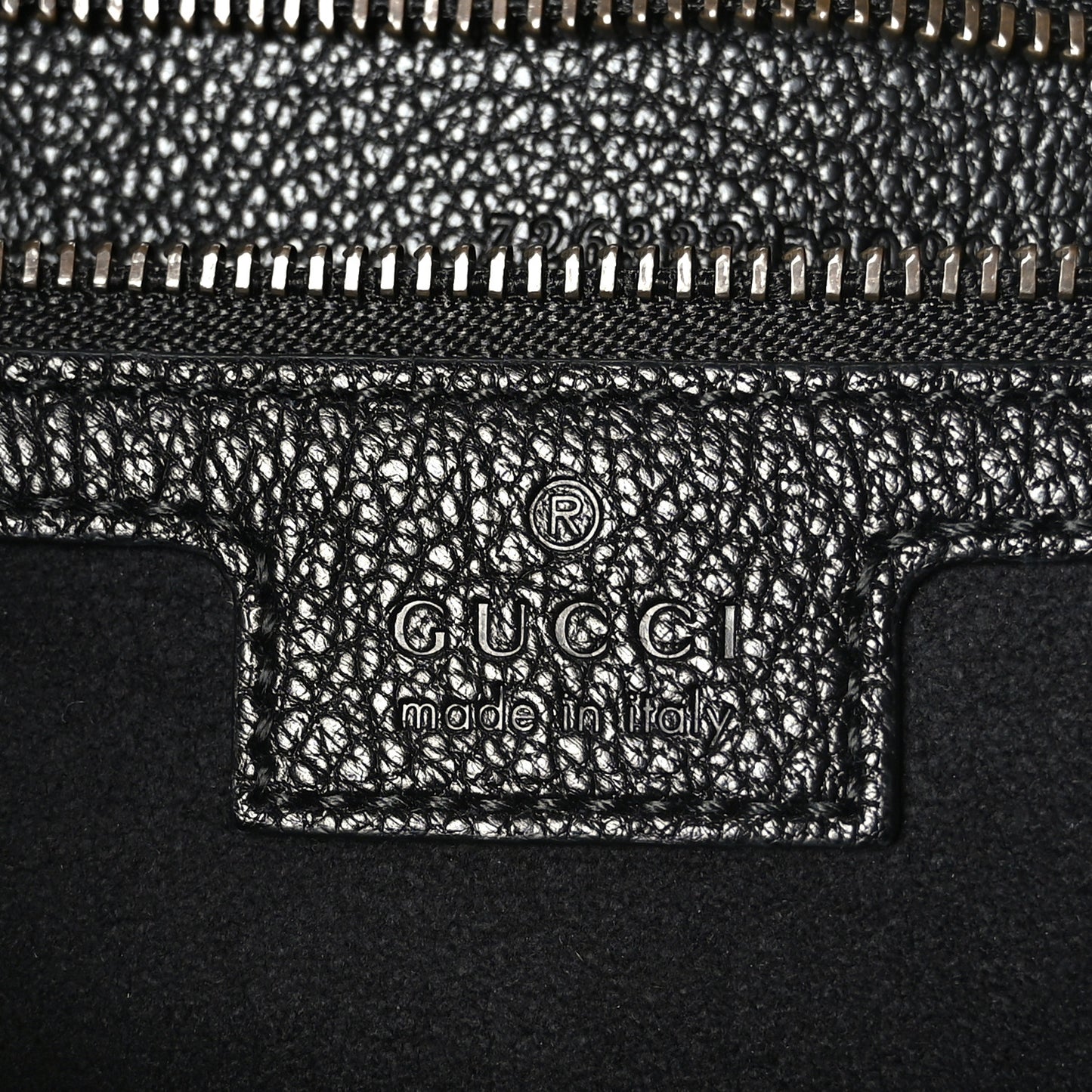 Goatskin Large Aphrodite Shoulder Bag Black