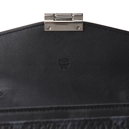 MCM Visetos Large Patricia Wallet On Chain Black 8 of 10