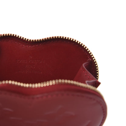 Louis Vuitton Vernis Coeur Heart Coin Purse Pomme D'Amour 6 of 7
