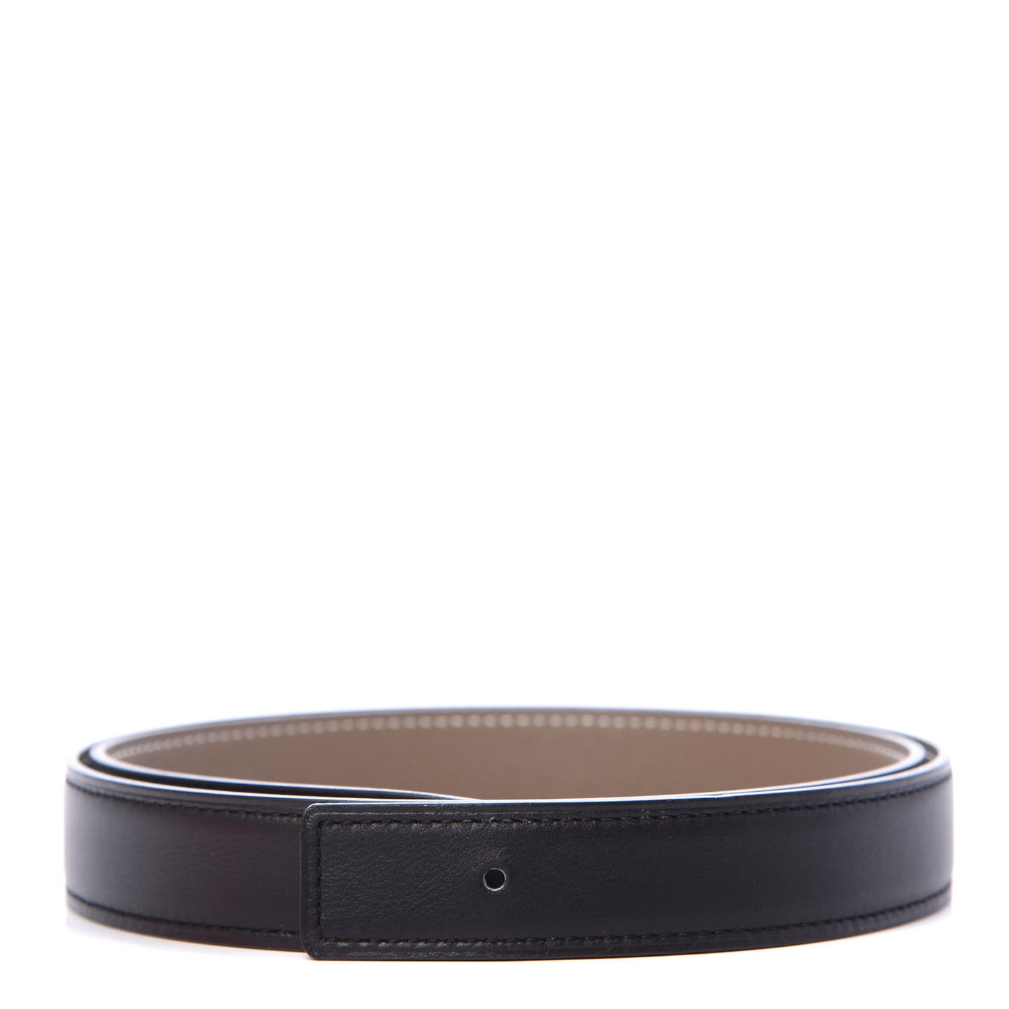 Swift Epsom 24mm Belt Strap 80 Black Etoupe