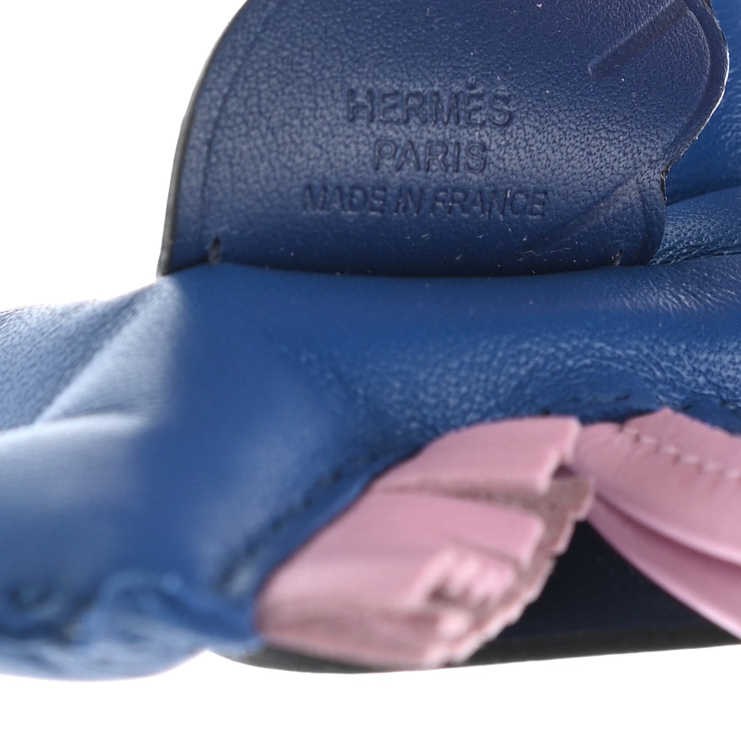 Milo Lambskin Grigri Rodeo Pegase Horse Bag Charm PM Bleu France Mauve Sylvestre Bleu Saphir