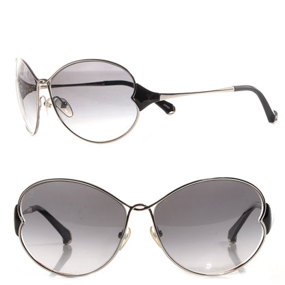 Louis Vuitton Daisy Sunglasses Z0261U Silver 1 of 8