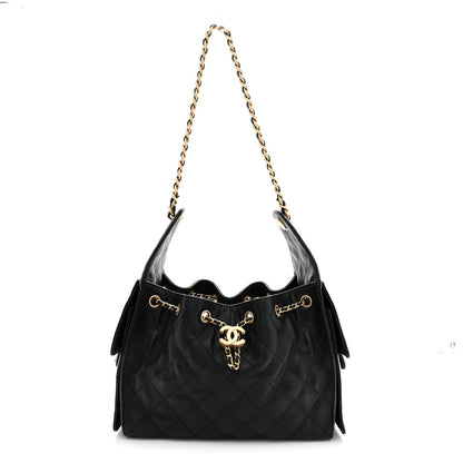 Chanel Caviar Quilted Small Chanel 25 Handbag Black 1 of 11