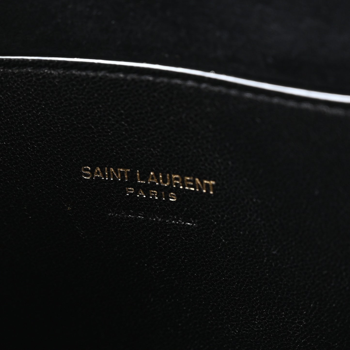 Lambskin Pochon Shoulder Bag Black
