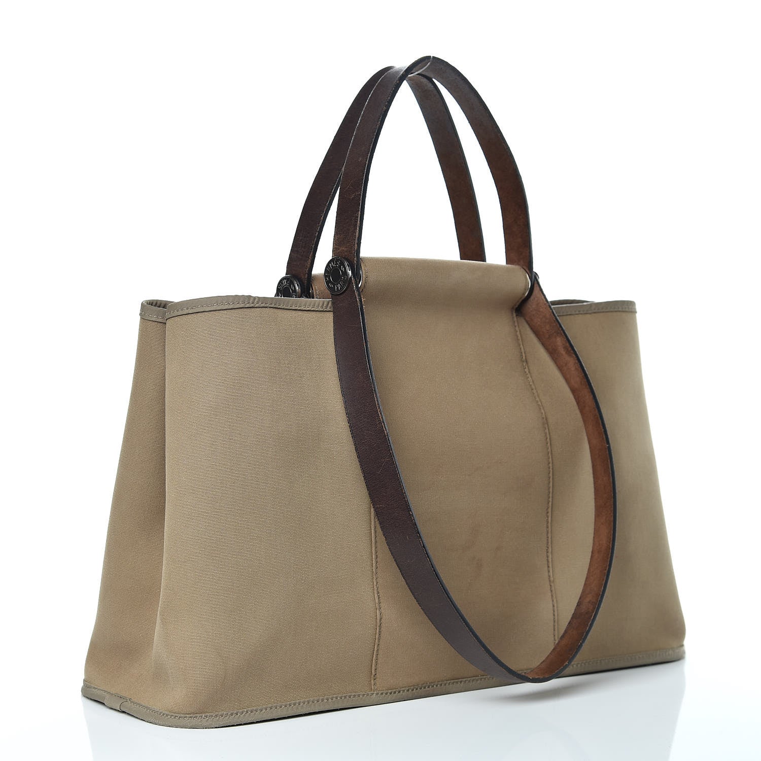 Hermes Toile Cabag 39 Etoupe 3 of 15