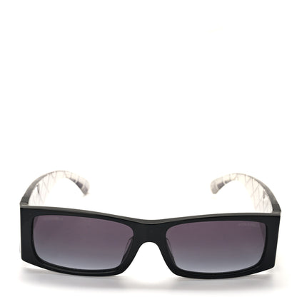 Chanel Rectangle Quilted Sunglasses 5425-A Black 2 of 10
