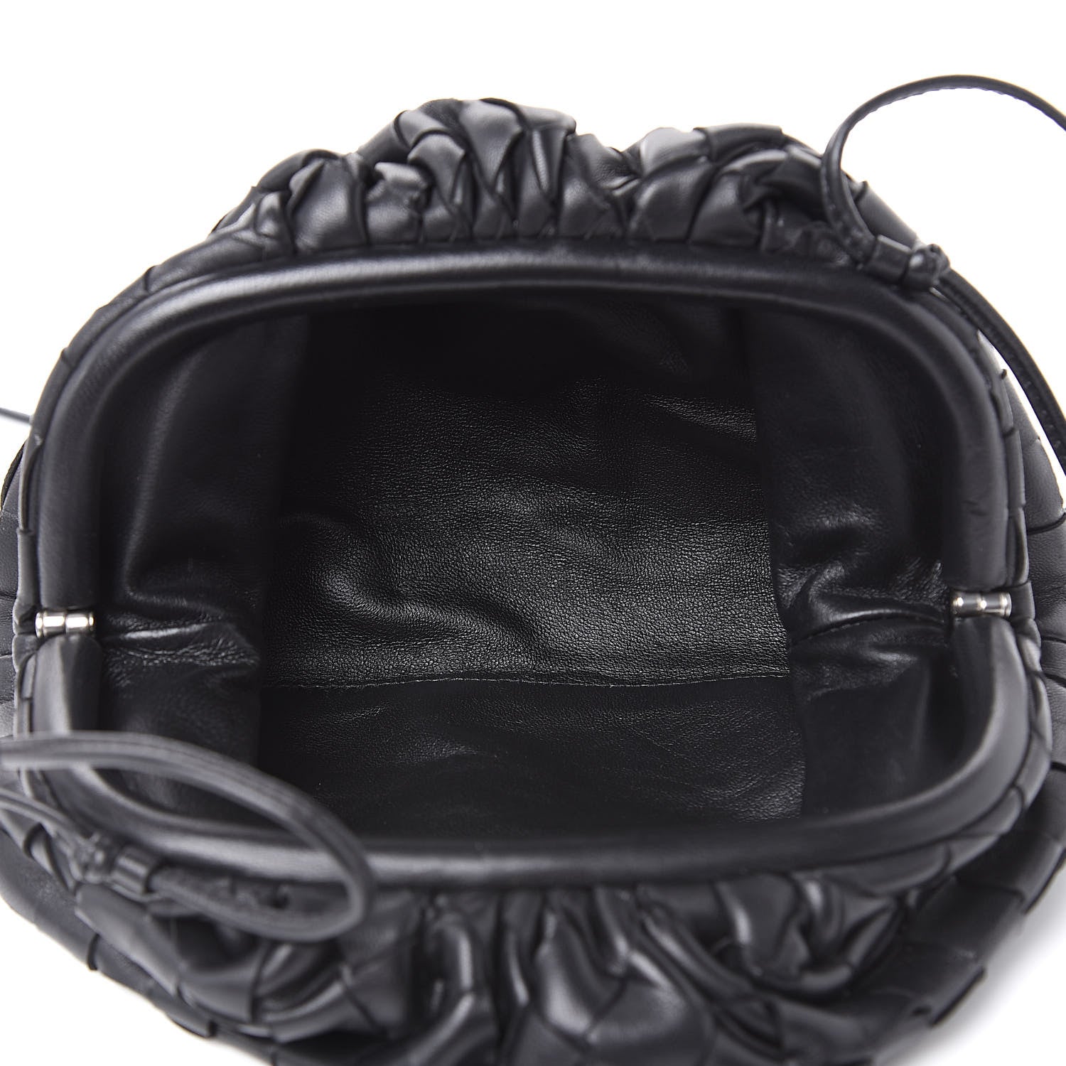 Bottega Veneta Nappa Intrecciato The Mini Pouch Black 5 of 9