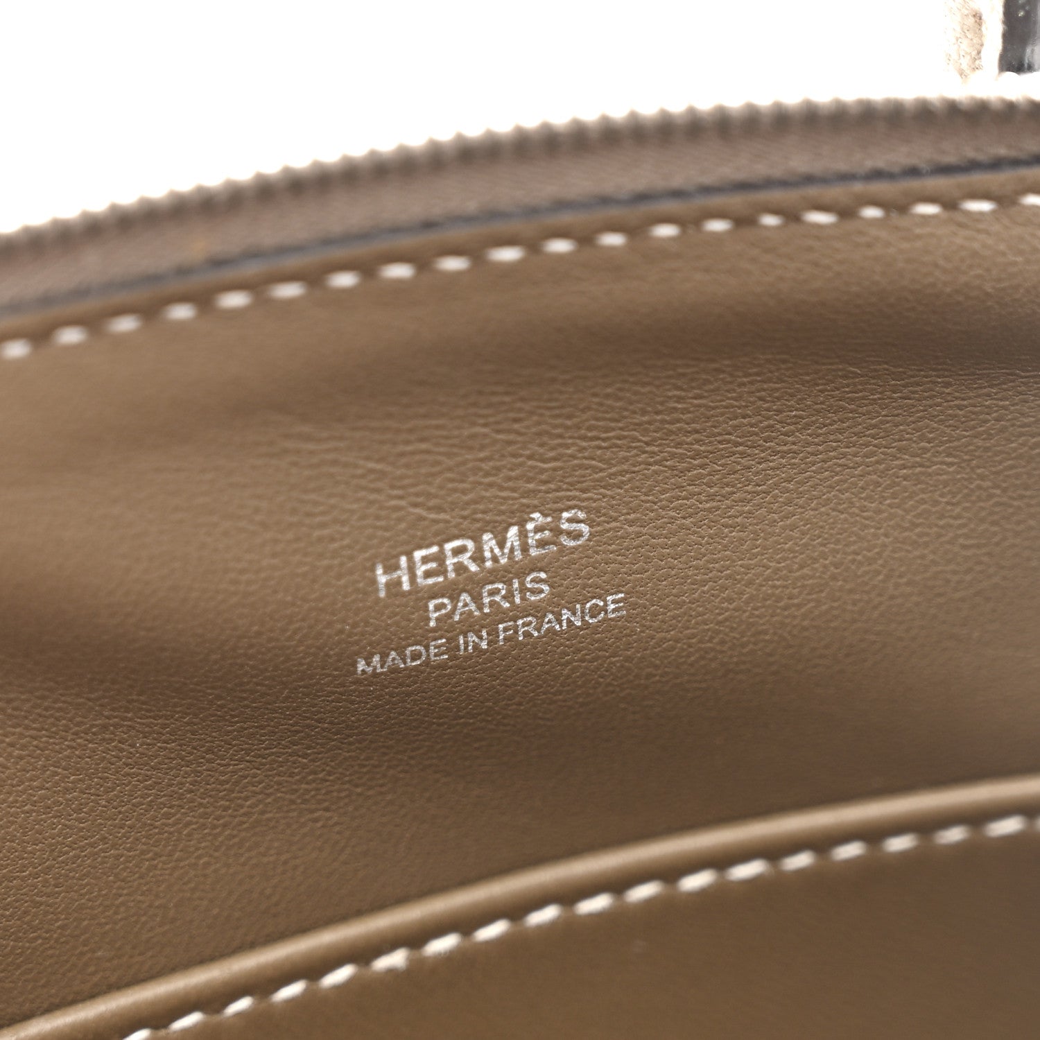 Hermes Chevre Mysore Mini 1923 Bolide Etoupe 6 of 10