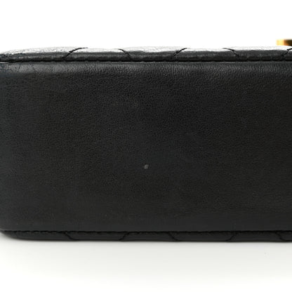 Chanel Lambskin Quilted Mini Rectangular Flap Black 9 of 15